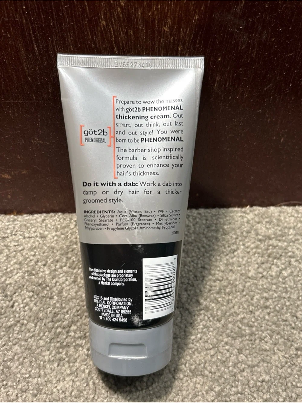 Schwarzkopf Got2b Phenomenal Thickening Styling Cream Thicker Fuller Hair 6oz